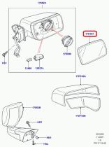 LAND ROVER CRD500060 - CRISTAL - ESPEJO RETROVISOR EXT.DERECHO