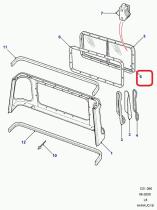 LAND ROVER MTC6544 - CRISTAL - VENTANILLA