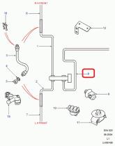 LAND ROVER SGB112421 - TUBERIA DE FRENO