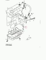 SUZUKI 169306-7G00-000 - GUIA,VARILLA DEL NIVEL DE ACEITE