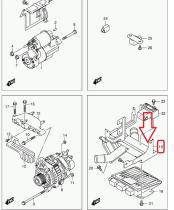 SUZUKI 33924-84A10-000 - SOPORTE