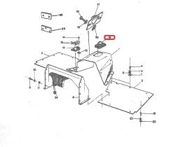 LAND ROVER 120617 - GOMA PALANCA CAMBIOS