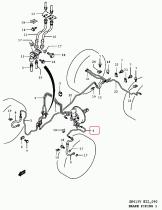 SANTANA 51430-81A11 - TUBERIA FRENO DELANTERO