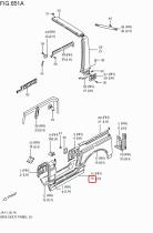 SANTANA 64550-80710 - PANEL INT.LAT.INF.IZQ.