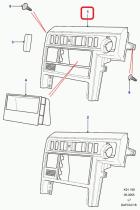 LAND ROVER BTR7695LR - CUBIERTA - CUADRO DE INSTRUMENTOS