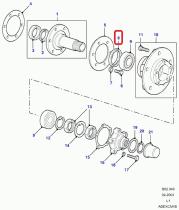 LAND ROVER RTC3511G - RETEN BUJE TRASERO GENUINO
