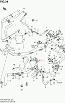 SUZUKI 17811-84A50-000 - MANGUITO,SALIDA RADIADOR