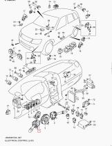 SUZUKI 37210-58J20-000 - INTERRUPTOR INTERMITENTE