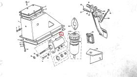 LAND ROVER 569126G - C/CILINDRO PRINCIPAL BOMBA EMBRAGE (PEDAL)