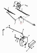 SANTANA 38102A80031 - VARILLAJE LIMPIAPARABRISAS DELANTERO