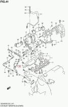 SUZUKI 13946-78E01-000 - MANGUERA,RETORNO ACEITE