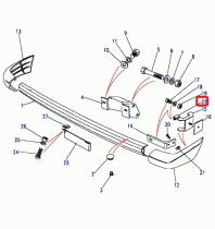 LAND ROVER ADU7954 - CLIP