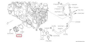 SUBARU 21110AA520 - BOMBA DE AGUA (NO ORIGINAL)