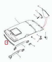 LAND ROVER  BTR8669LUM - MOLDURA INTERIOR PARABRISAS