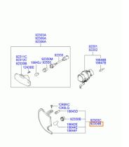 HYUNDAI 92302H1030 - CNJUNTO DE LUCES COMBINACION DELANTERA DERECHA