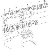 VOLKSWAGEN 191-953-235 - INTERRUPTOR PRINCIPAL