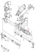 VOLKSWAGEN 191-419-831 - GUARDAPOLVOS PALIER DELANTERO