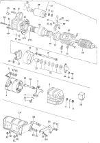 VOLKSWAGEN 055-911-023/K - MOTOR DE ARRANQUE 6V