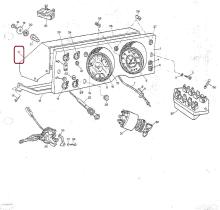 LAND ROVER 346944 - REFUERZO DE CARENADO PARA PANEL DE INSTRUMENTOS