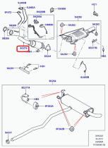 LAND ROVER LR006010 - TUBO DE ESCAPE