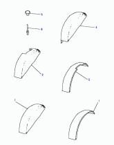 LAND ROVER BTR8638AUE - ALFOMBRA-REVESTIMIENTO DE RUEDA DE REPUESTO BEIGE