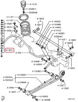 MITSUBISHI 4056A138 - BARRA ESTABILIZADORA