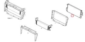 SANTANA 500028245 - RADIADOR DE AGUA