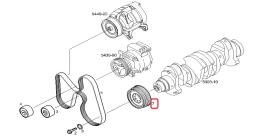 IVECO 504259660 - POLEA CIGÜEÑAL