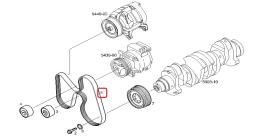 IVECO 504229263 - CORREA