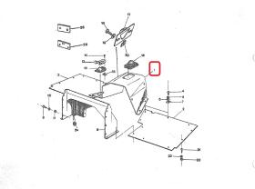 LAND ROVER 348869K2 - PANEL / CUBIERTA / TAPA CAJA DE CAMBIOS