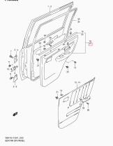 LAND ROVER 83702-77E01-HM4 - TAPICERIA PUERTA L/I (HDI5P JLX)