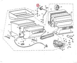 LAND ROVER 203535 - MANGUITO CALEFACCION 6C