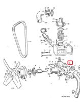 LAND ROVER 09118 -  JUNTA BOMBA AGUA