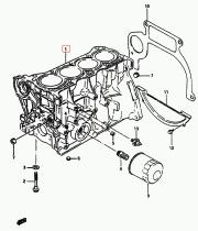 SANTANA 11200-82604R - BLOQUE MOTOR RECUPERADO