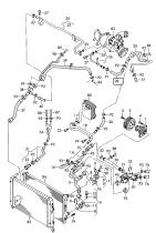 AUDI 1K0121063R - TUBO FLEXIBLE REFRIGERANTE