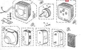 LAND ROVER 161587R - PILOTO TRASERO COMPLETO RECUPERADO