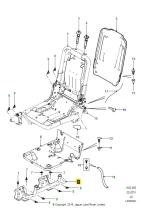LAND ROVER LR077803R - CHAPA DE CIERRE , MECANISMO DE ANCLADO L/I