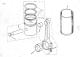 LAND ROVER RTC644240 - CONJUNTO PISTON +0.4"