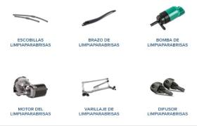 COMPONENTES LIMPIAPARABRISAS  SANTANA